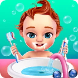 أيقونة Sweet Newborn Baby Girl: Daycare & Babysitting Fun